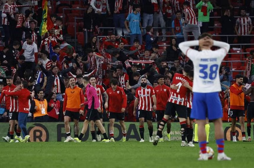 Barcelona knocked out of Cup as Athletic Bilbao hit extra-time double